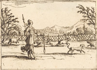 A Caçadora. de Jacques Callot