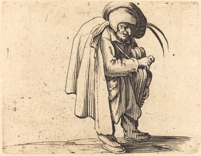 O jogador de Hurdy-Gurdy de Jacques Callot
