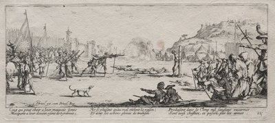 As grandes misérias da guerra: o pelotão de fuzilamento de Jacques Callot