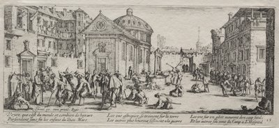 As grandes misérias da guerra: o hospital de Jacques Callot