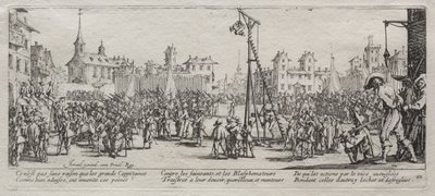 As Grandes Misérias da Guerra: O Strappado de Jacques Callot