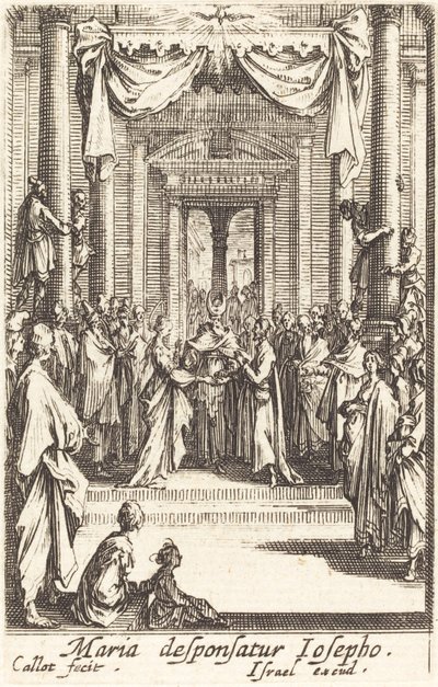 O Casamento da Virgem de Jacques Callot