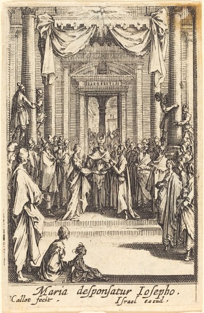 O Casamento da Virgem de Jacques Callot