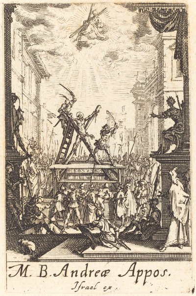 O Martírio de Santo André de Jacques Callot