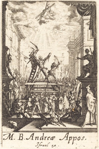 O Martírio de Santo André de Jacques Callot