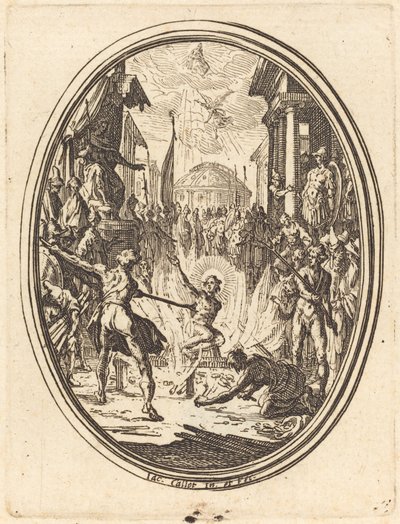 O Martírio de São Lourenço de Jacques Callot