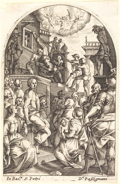 O Martírio de São Pedro de Jacques Callot
