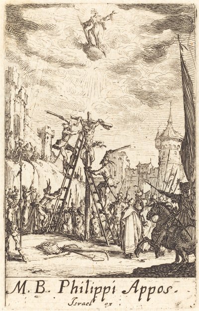 O Martírio de São Filipe de Jacques Callot