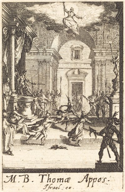 O Martírio de São Tomás de Jacques Callot