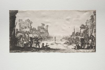 O Martírio de São Sebastião de Jacques Callot