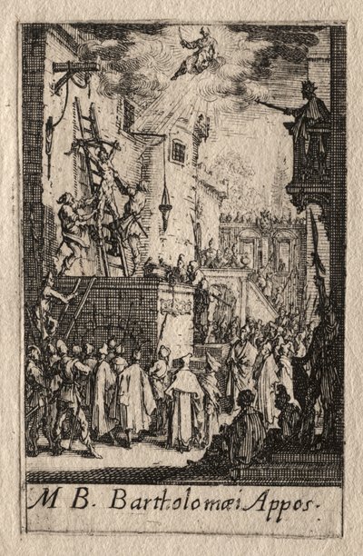 O Martírio dos Apóstolos: São Bartolomeu de Jacques Callot