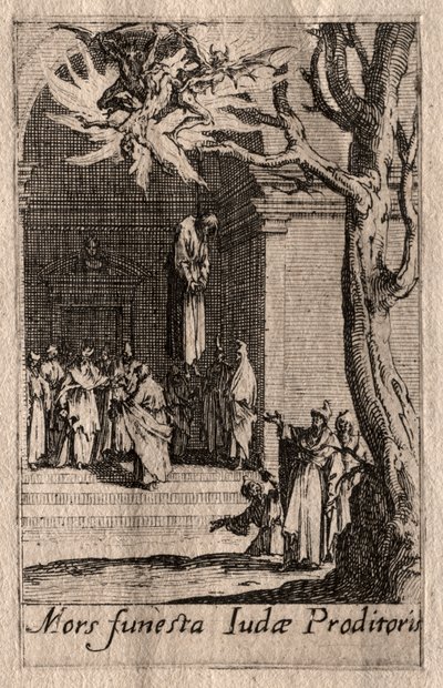 O Martírio dos Apóstolos: A Morte de Judas de Jacques Callot