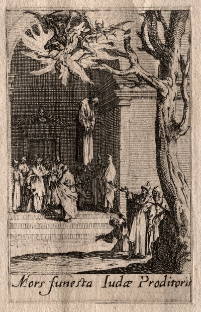 O martírio dos apóstolos: a morte de Judas. de Jacques Callot