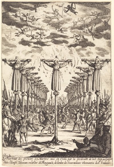 Os Mártires do Japão de Jacques Callot