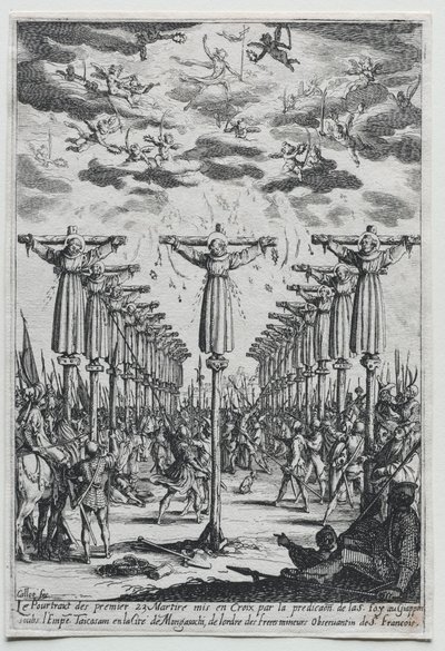 Os Mártires do Japão de Jacques Callot