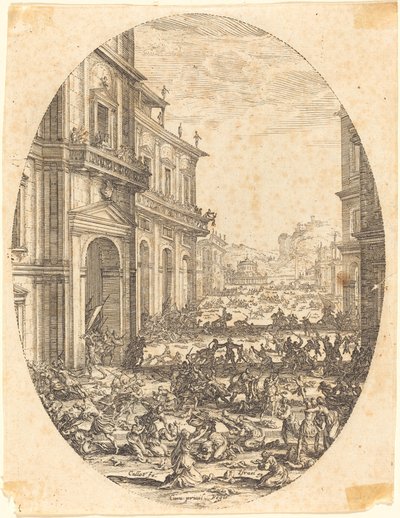 O Massacre dos Inocentes de Jacques Callot