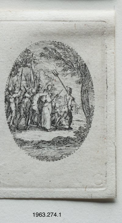 Os mistérios da paixão. de Jacques Callot