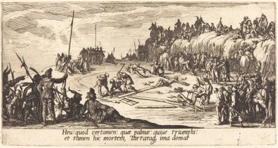A pregação na cruz de Jacques Callot