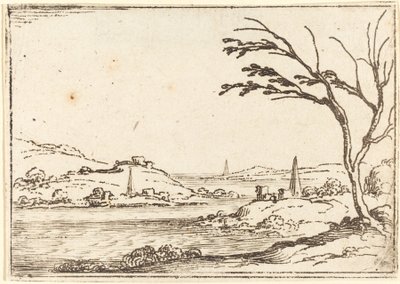 A inundação do Nilo. de Jacques Callot