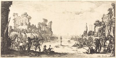 The Ordeal by Arrows Saint Sebastian, c. 16321633. de Jacques Callot