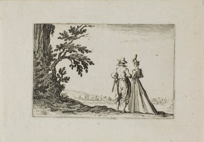 O Passeio, de Os Caprichos de Jacques Callot