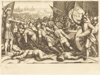 O reembarque dos turcos de Jacques Callot