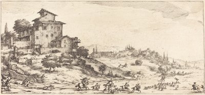 A caça ao veado de Jacques Callot