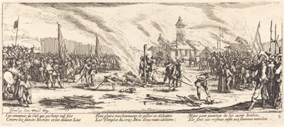 The Stake, c. 1633. de Jacques Callot