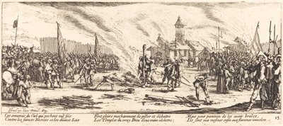 The Stake, c. 1633. de Jacques Callot
