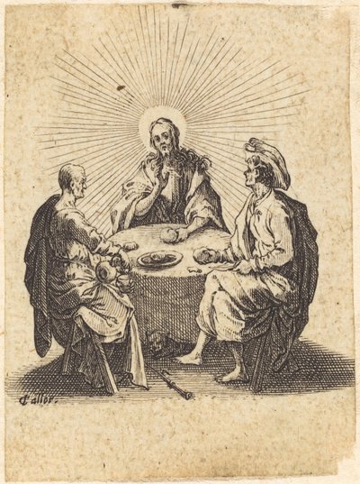 A Ceia em Emaús de Jacques Callot