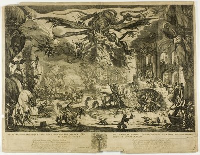 A tentação de Santo António de Jacques Callot