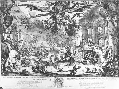 A tentação de Santo Antônio de Jacques Callot