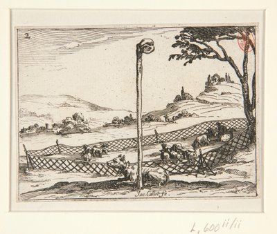 O Olho Vigilante - não. 2 da série de Jacques Callot