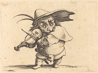O tocador de violino de Jacques Callot
