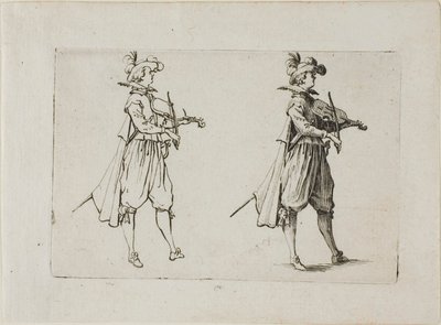 O Violinista, de Os Caprichos de Jacques Callot