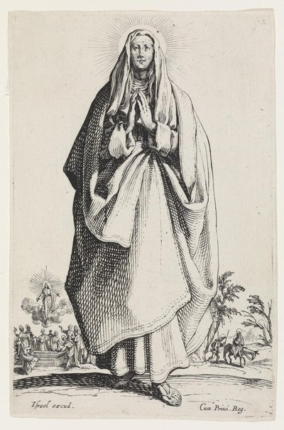 A Virgem Maria de Jacques Callot