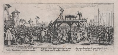 The Wheel (La Roue), de &39;The Miseries of War&39; de Jacques Callot
