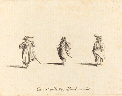 Três Cavalheiros de Jacques Callot