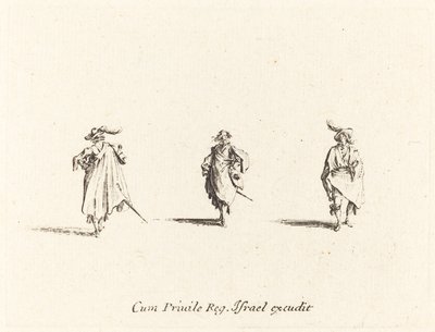 Três Cavalheiros de Jacques Callot