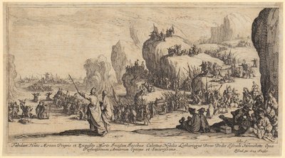 As tropas deixam os seus navios de Jacques Callot