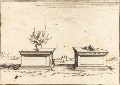 Dois corações de Jacques Callot
