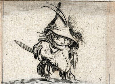 Varie Figure Gobbi ... (gravura) de Jacques Callot