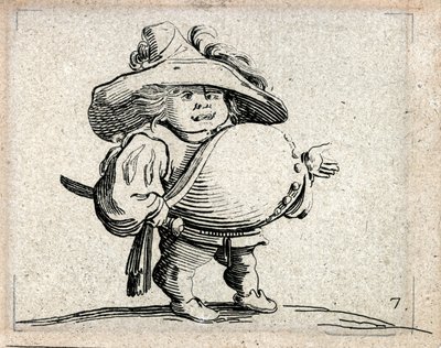 Varie Figure Gobbi ... (gravura) de Jacques Callot