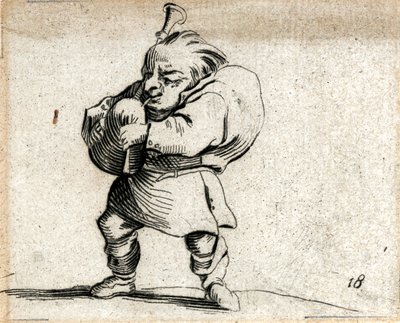 Varie Figure Gobbi ... (gravura) de Jacques Callot