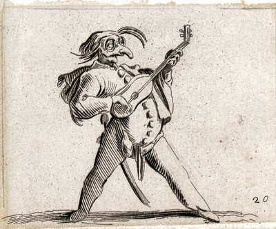 Varie Figure Gobbi ... (gravura) de Jacques Callot