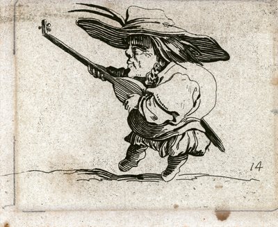Varie Figure Gobbi ... (gravura) de Jacques Callot