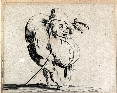 Varie Figure Gobbi ... (gravura) de Jacques Callot