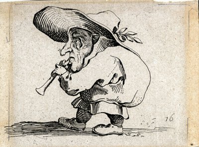Varie Figure Gobbi ... (gravura) de Jacques Callot