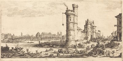Vista da Pont Neuf de Jacques Callot