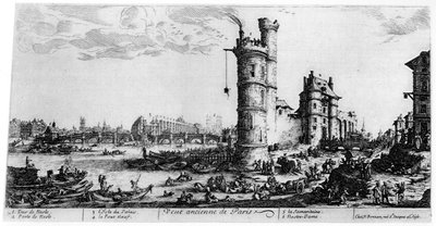 Vista antiga de Paris, c1615-1635 1924 de Jacques Callot